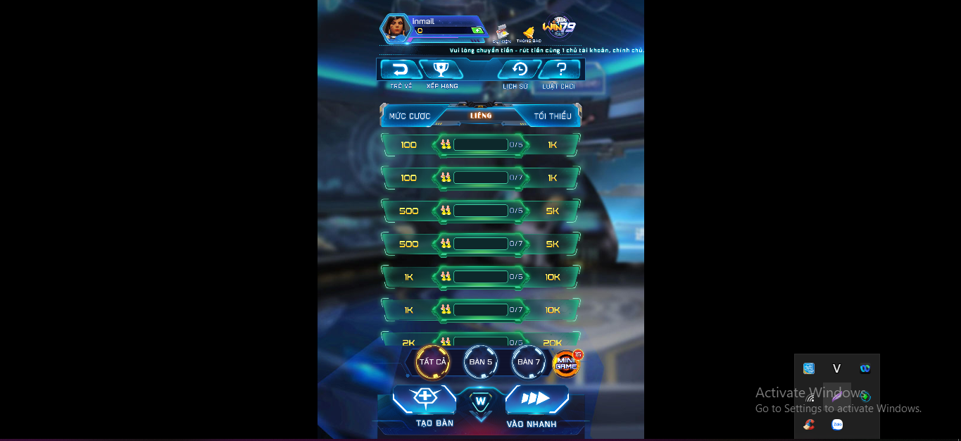 Win79 3 13 Cách đánh game bài Liêng Win79 bất bại cho người mới
