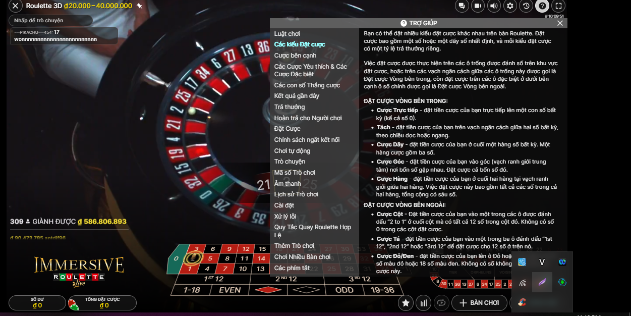 2 Trò chơi roulette 3d tại Win79 là gì?